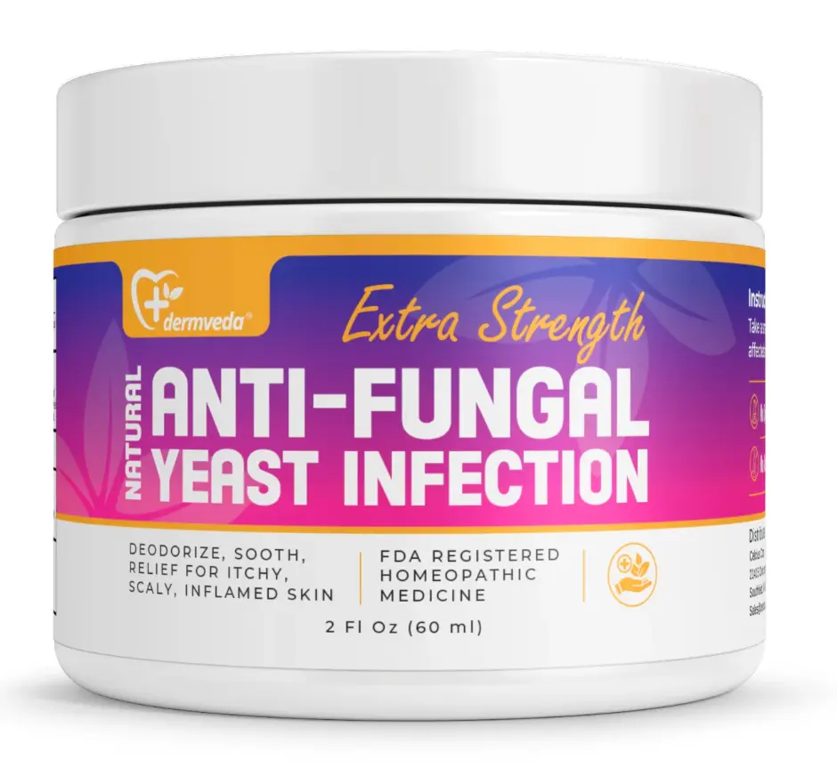 Dermveda Anti-fungal Natural Yeast infection treatment Cream for Fast relief