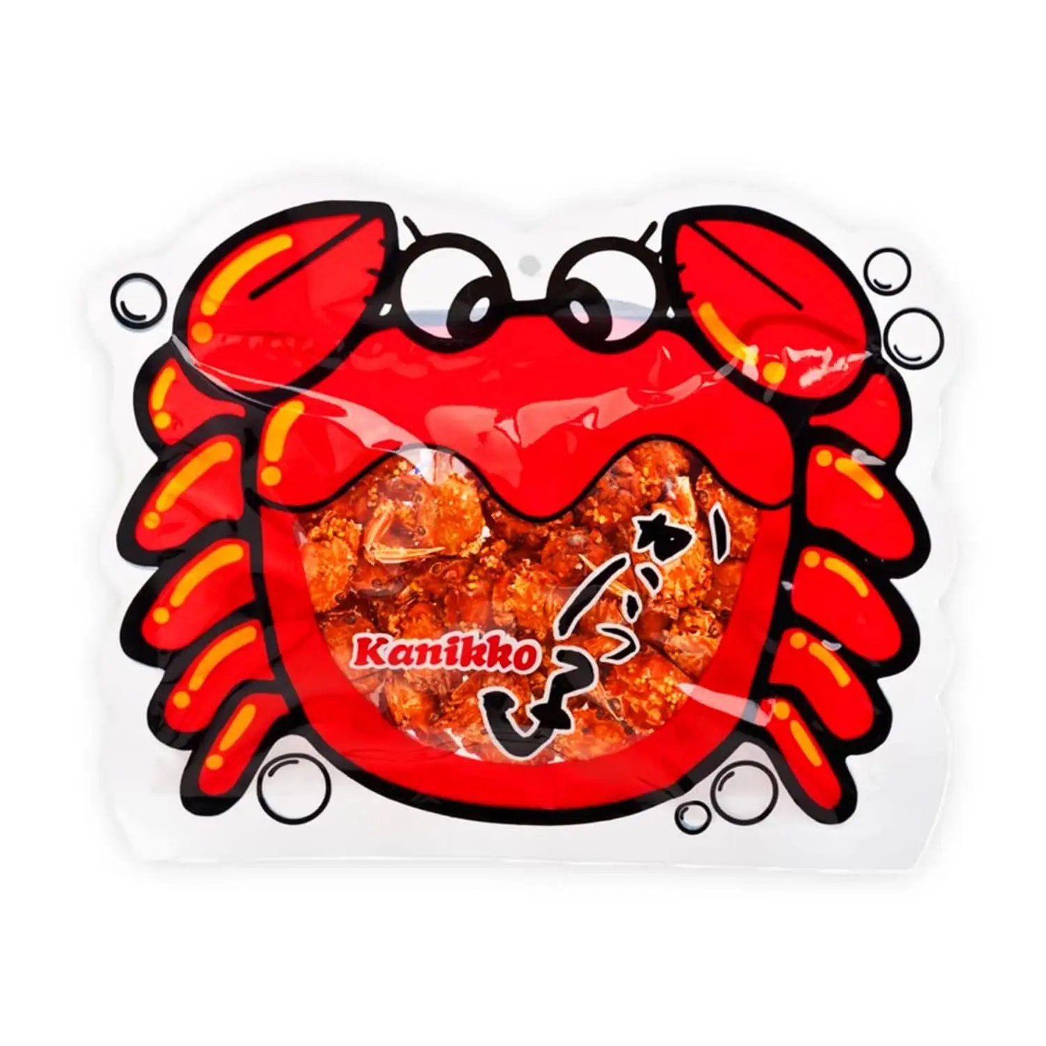 [ UMAYA ] - Okabe Kanikko - Ready To Eat Fried Japanese Baby Crabs - With A Hint Of Sweet Honey and Savory Seasonings - Crunchy Gourmet Snack From Japan - Individual 2.3oz (65g) Snack Size Bag - Pack of 1