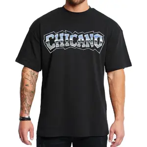 Chicano Art Typography Chicano Clothes Chicana Cholo Chola Style Clothing Unisex Hoodie Medium Heavy Sweatshirt for Men & Women Streetwear