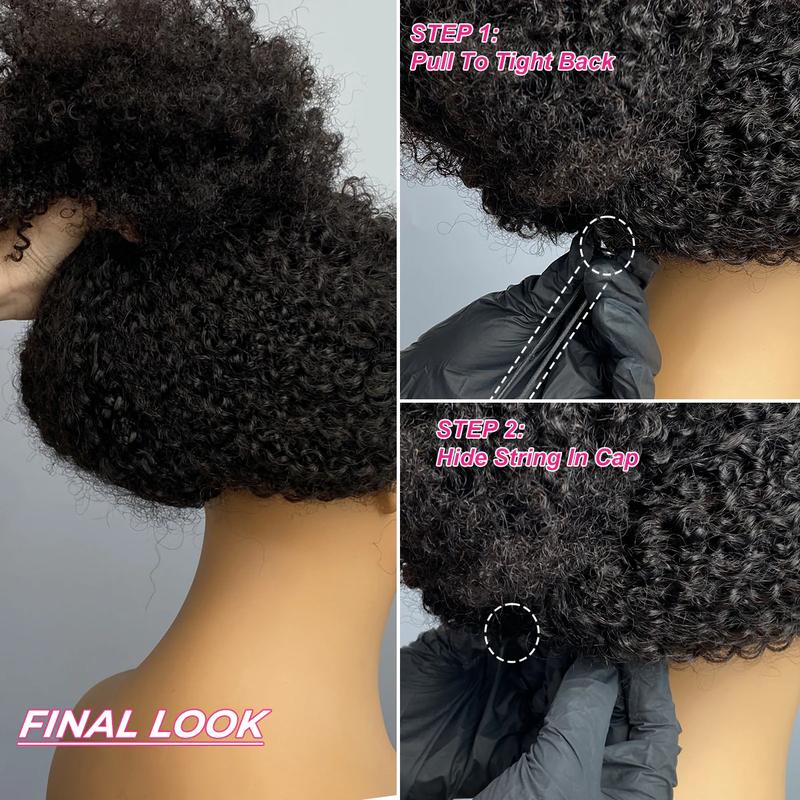 ISEE HAIR 180% Density Burmese Curly V Part Sew In Wig InvisiFit Strap Flip Over Wig for Beginners #TikTokShopHolidayHaul