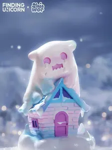 【Live Unboxing】[FINDING UNICORN] ShinWoo-300%  ShinWoo THE COLD HUG Series Collection Figurine Toys for Modern Home Decor, Collectible Art Toy Cute Figures Desktop Ornament Collectible Toys Birthday Gifts