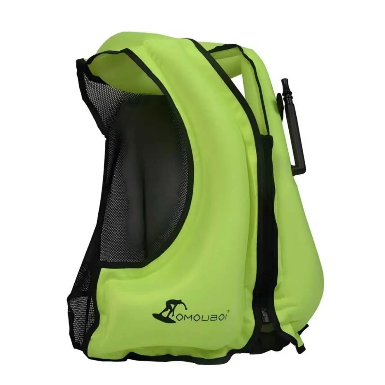 Inflatable Life Jacket, Durable PVC/nylon Material, Reusable, Ideal for Swimming, Surfing, Kayaking, Fishing, Adult Size