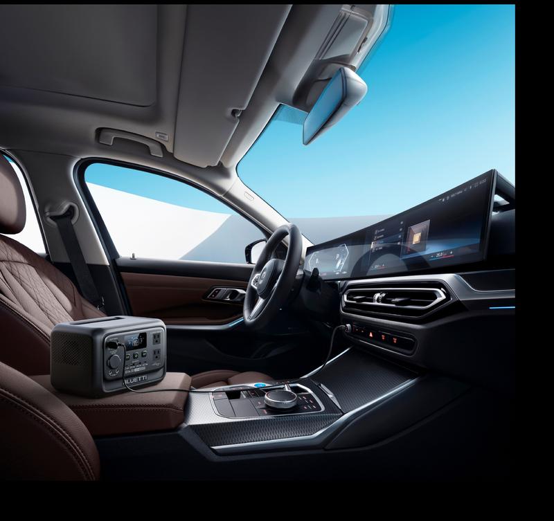 BLUETTI Elite 30 V2 Portable Solar Generator 288Wh Battery 600W AC Output 9 Ports for Camping & Backup Power Station