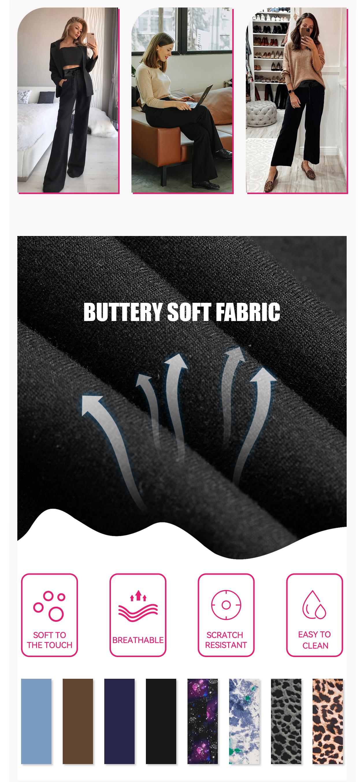 SHOWITTY 3 Pack Women's Wide Leg Pants with Pockets – High Waisted Loose Fit Sweatpants for Yoga, Workout & Lounge