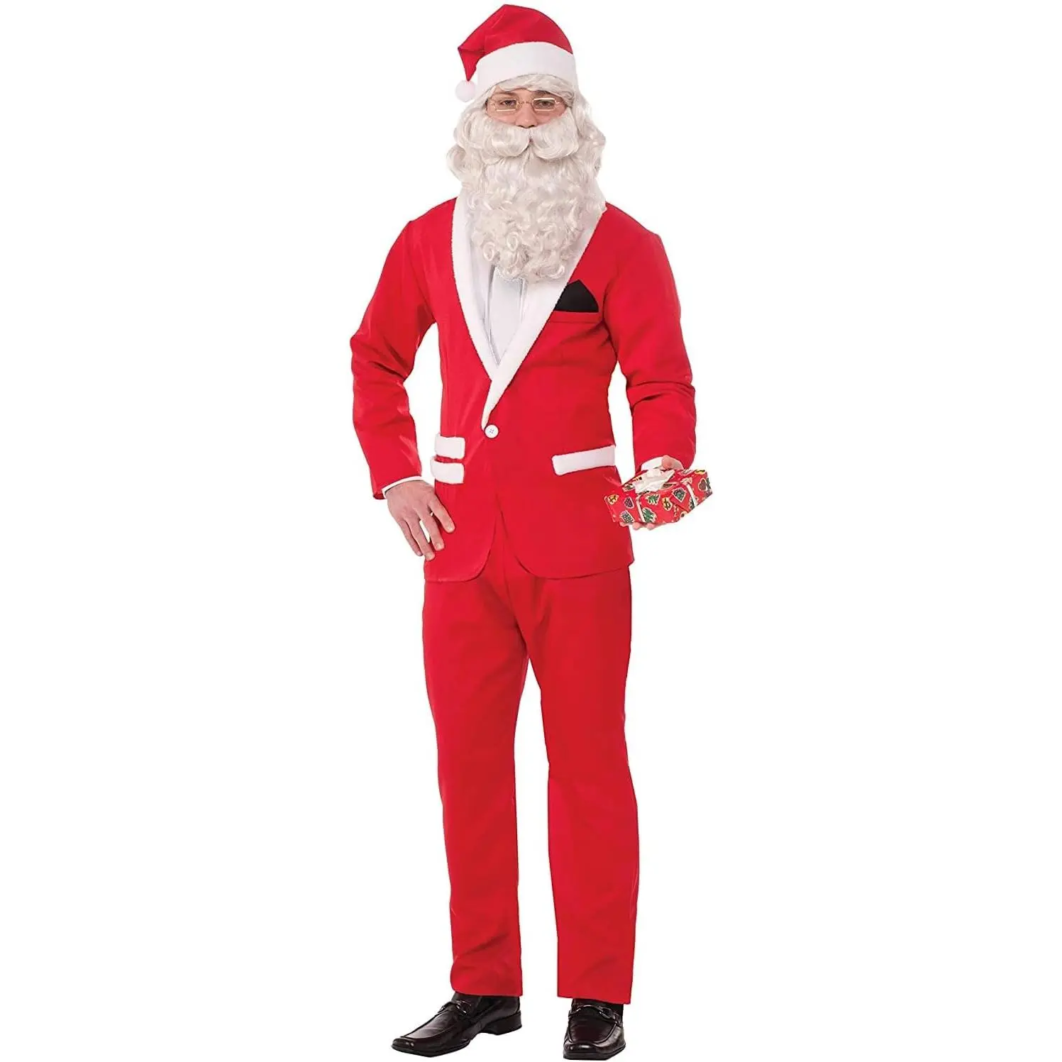 Adult Men's Simply Suited Timeless Santa Costume