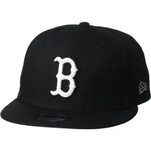 New Era Boston Redsox Black & White 9Fifty Snapback Adjustable Cap