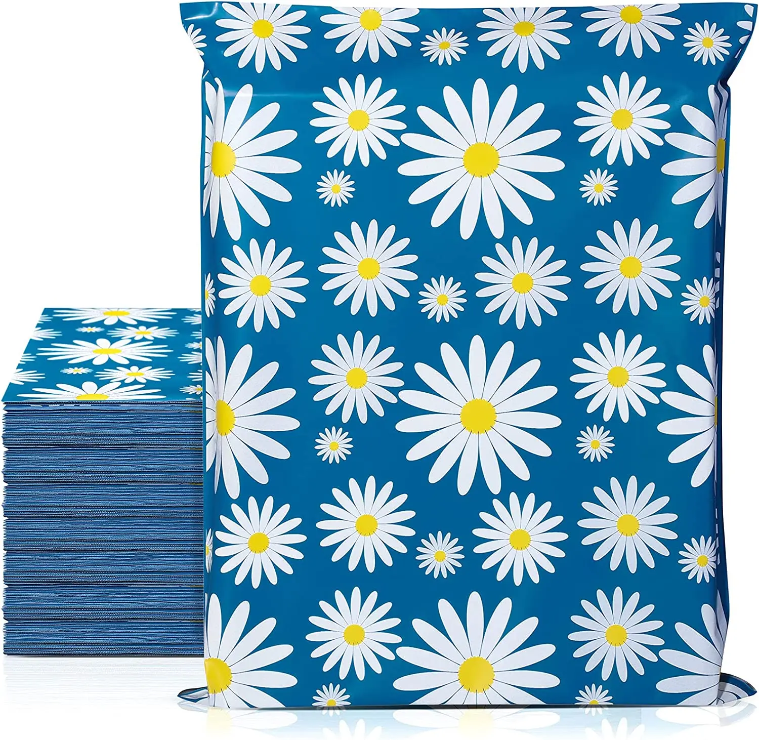 Jiaropack 10x13 in Color Printing Polyethylene Poly-Mailer, Self Seal Self Adhesive Envelopes, Postal Mailing Bags, Shipping Envelopes for Office Stationery Supplies