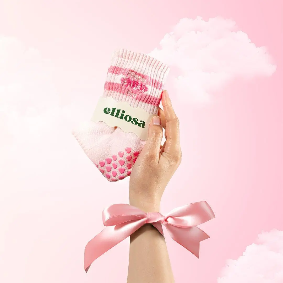 Elliosa Grip Socks-Pilates Girl Era