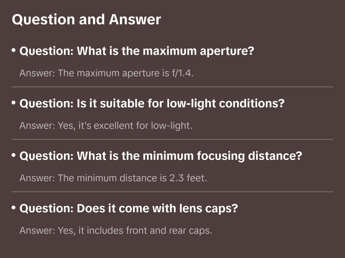 Mitakon Zhongyi  Speedmaster 65mm f/1.4 Lens for Fujifilm G