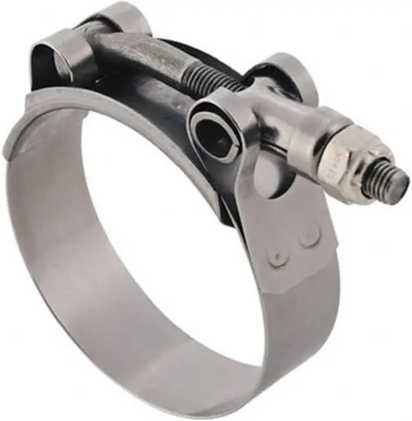 Ideal-Tridon Stainless Steel T-Bolt Channel Bridge Clamp (Model 300210150051, UPC: 078575906485, UNSPSC: 31162900) - 3/4" Wide, Compatible with 1-1/2 to 1.69" Diameter Hoses, Hose