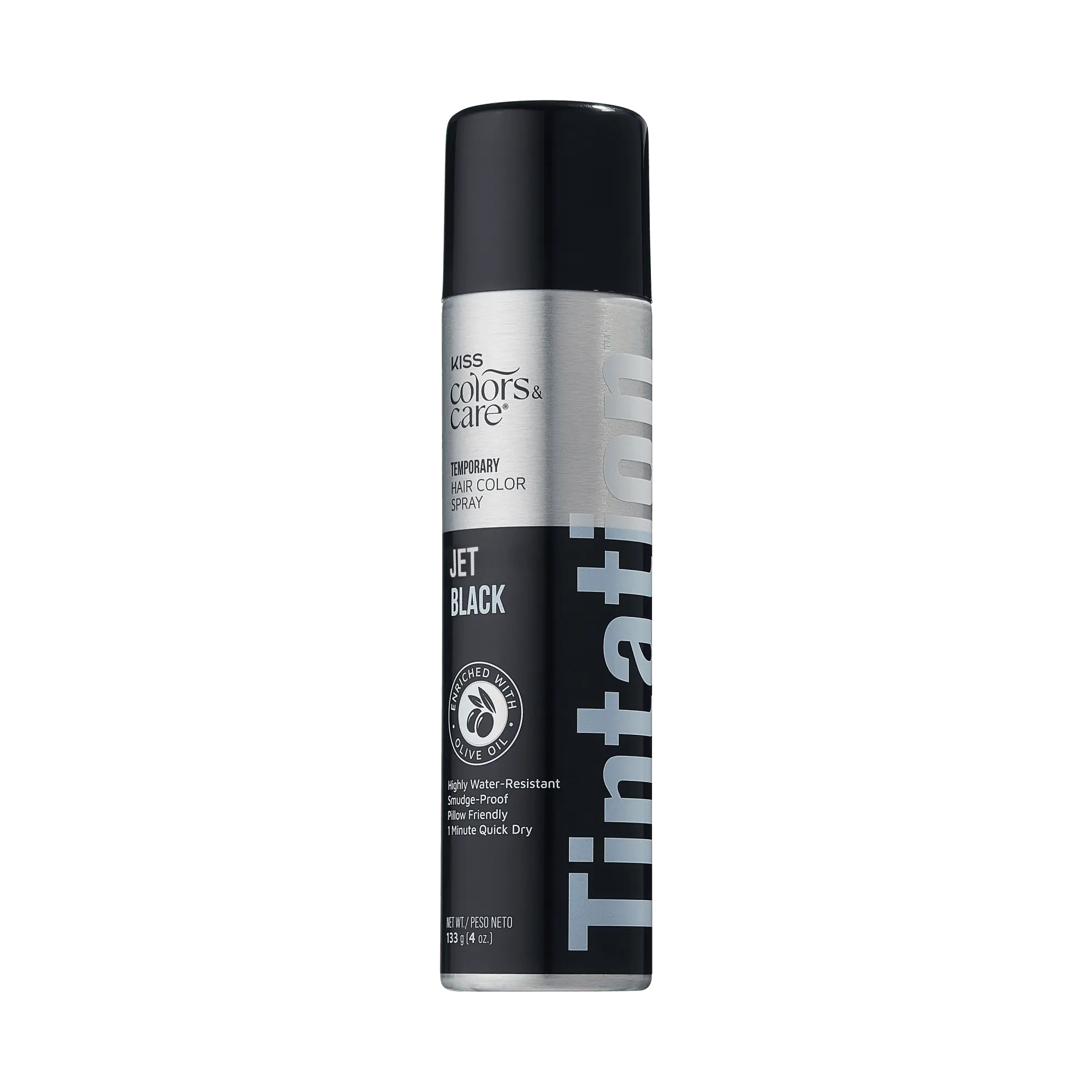 Kiss Colors & Care Tintation Spray - Jet Black