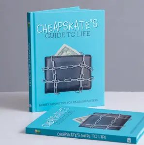 A Cheapskates Guide to Life Hardcover Book - Funny Gag Joke Gift