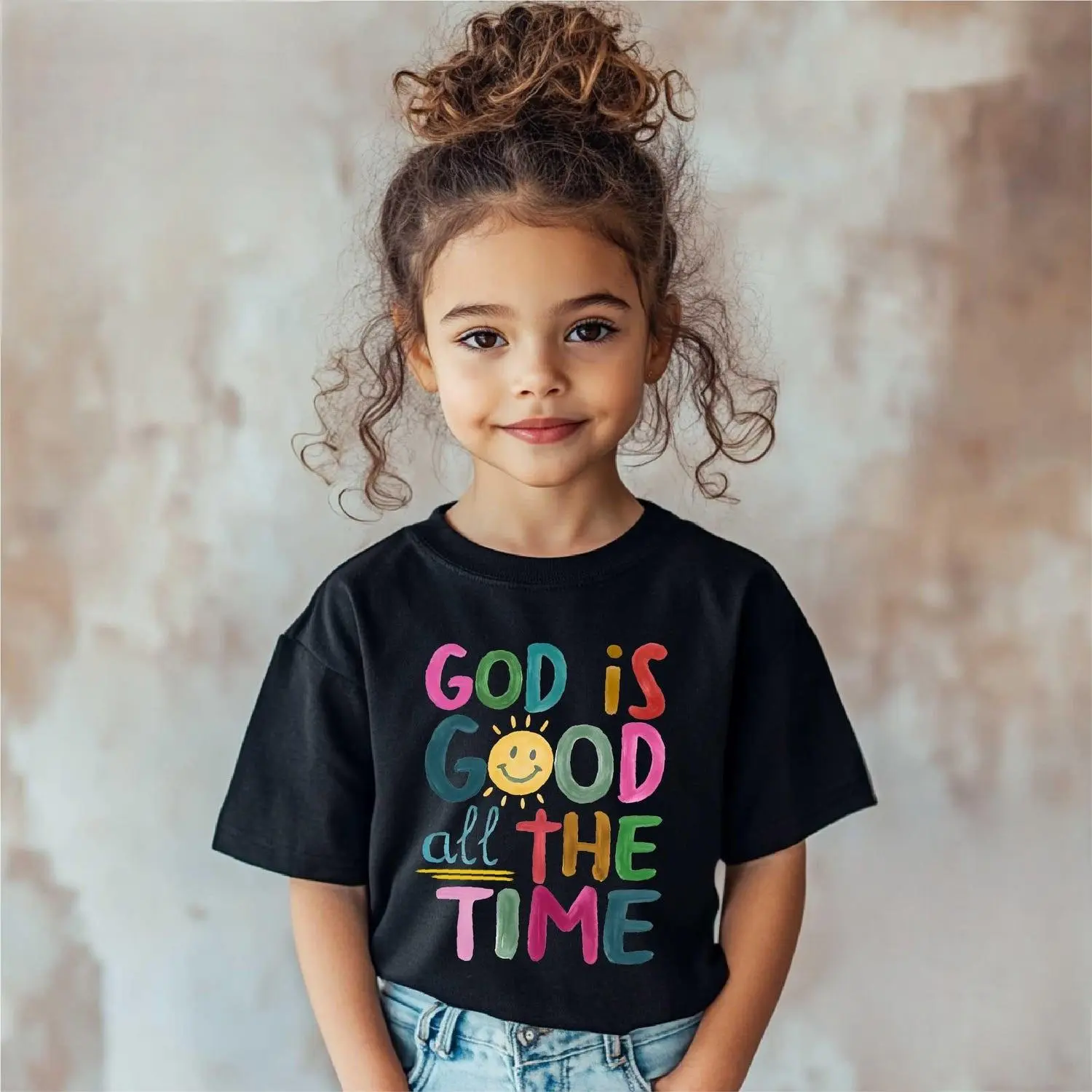 God is Good All The Time Tee, God Lover T-Shirt, Christian Shirt, Church Shirt, Christian Tee, Jesus Lover Shirt, Bible Verse Tee, Gift For Boy Girl, Youth Shirt