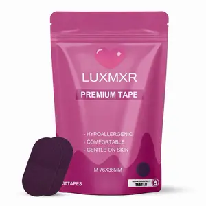 LUXMXR Premium Mouth Tape - 30 strips, Kit For Mouth Breathing, Tape to Ascend