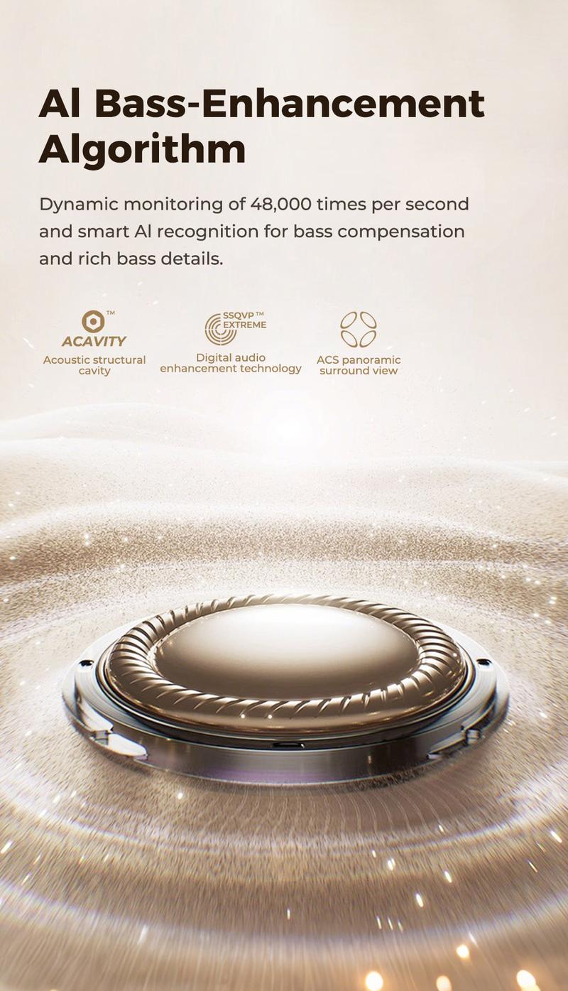 HTC NE56 OWS - New clip-on earphones. Bluetooth headset (6.0), IPX5 waterproof, with charging case and built-in microphone. Super comfortable to wear, excellent sound quality, and a three-month warranty! Suitable for a variety of occasions.