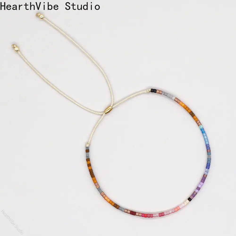 Sports Wristbands - Dopamine-Infused Summer Hand-Woven Beaded Bracelets with Vibrant Beads, Ideal Couple Gifts for Sports Use, Hand-Woven Beads
