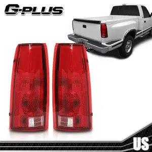 Set of 2 Tail Light Fit For 88-98 Chevy K1500 Silverado LH & RH w/ Bulb