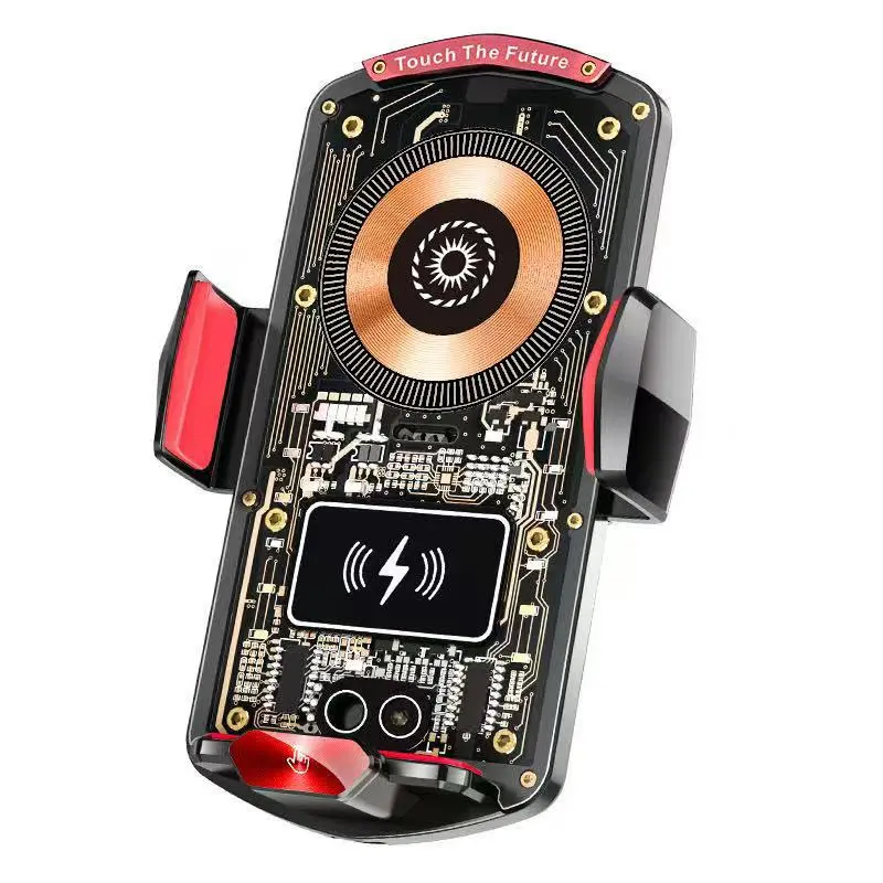 66W Car Wireless Charger Holder, Auto-Sensing Magnetic Charger Base, Compatible with iPhone 17/16/15/14/13/12 Pro Max & Samsung Car Interior Mount, Charger Compatible