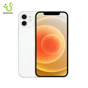 Refurbished iPhone 12 128GB White (Unlocked) - Excellent condition, 6.1″ display, supports any carriers, like-new performance, 1-Year Warranty by JunQ Trading