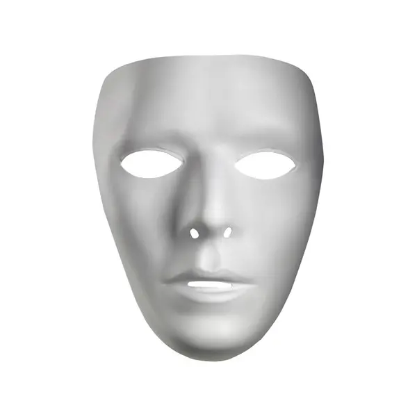 Blank Mask for Men