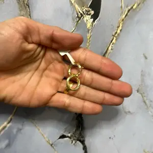 10K Gold Diamond-Cut Hoop Earrings – Semi Solid Snow Finish