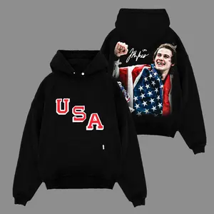 Team USA Hockey x Jack Hughes 'Golden Goal' 2026 For Wild Fans Premium Cotton Hoodie Sweatshirt T-Shirt (Made In US), Wild Hockey, Huggy Bear Fans Shirt, Game Day Outfits, Gift For Hockey Fans, Hockey Graphic Hoodie