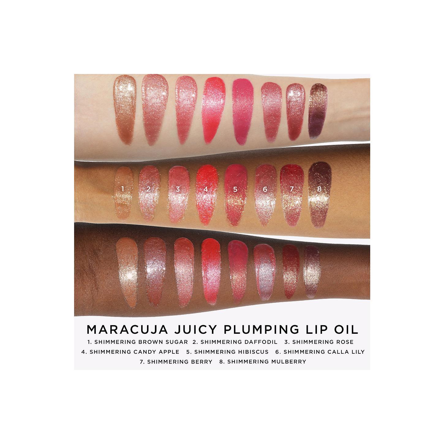 tarte Maracuja Juicy Plumping Lip Oil in Shimmering Candy Apple