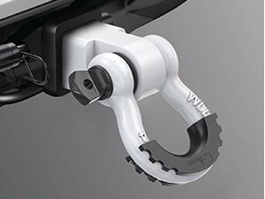 Nilight Anti-Theft Shackle Hitch Receiver 2Inch 45000 LBs Breaking Strength 3/4" Anti-Theft D Ring Shackle 5/8" Trailer Hitch Lock Pin Heavy Duty Solid Towing Kit for Trucks Off Road (White) Boating Accessories Boat Fenders