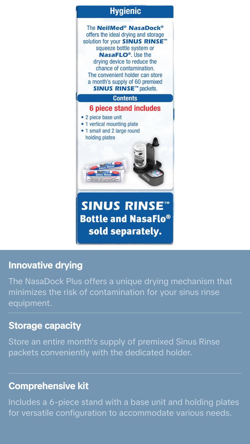 NasaDock Plus - Black drying stand