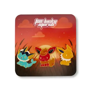 Vaporeon Flareon Jolteon Pin Set