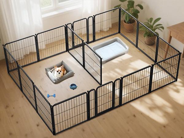 FXW Playpen Connector (Pack of 2), Playpen Accessories Only for FXW Dog Playpen, Designed for FXW Homeplus/Rollick/Instant Playpen (Playpen Not Included)│Patent Pending
