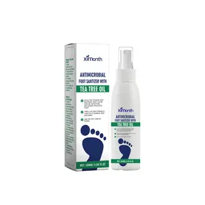 Foot Spray with Tea Tree Oil,Tea Tree Oil Spray for Foot – Long-Lasting Formula with Aloe Vera – Shoe Deodorizer & Foot Care,Refreshing and Comfortable