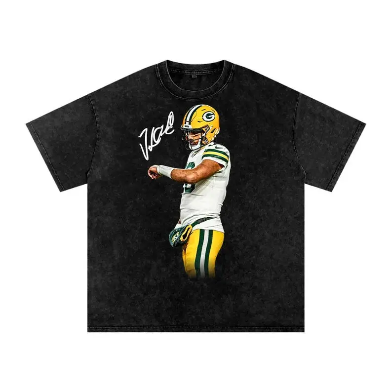 JORDAN LOVE Comfort Colors Shirt, Football Shirt, Classic 90s Graphic T-Shirt