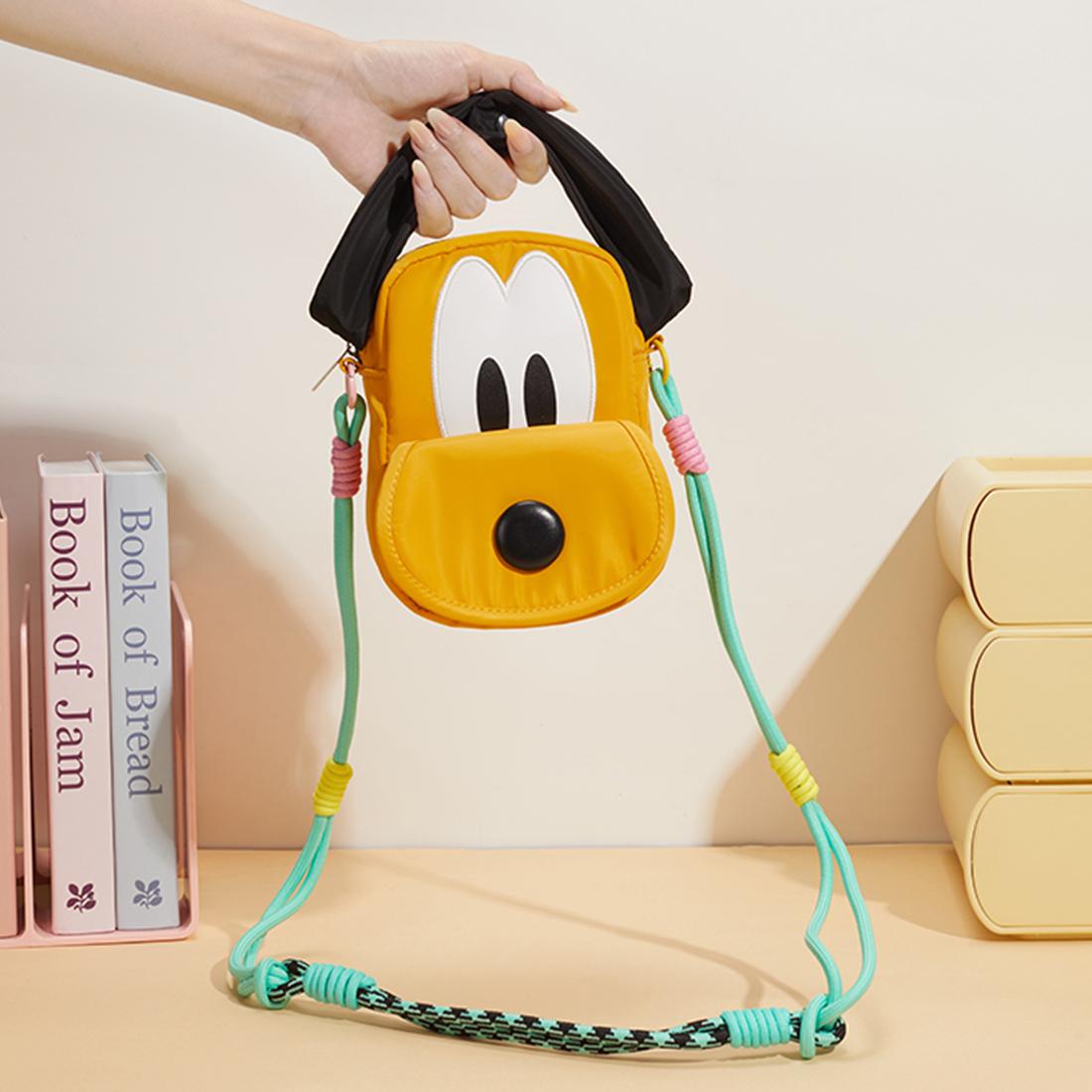 Disney Pluto 95th Anniversary Limited Edition Ear Tote Bag,Cute Collectible Disney Park Style Bag for Fans,Charming Disney Character Handbag for Girls Kids,Perfect for Daily Use,Holiday Gifts(1pc)