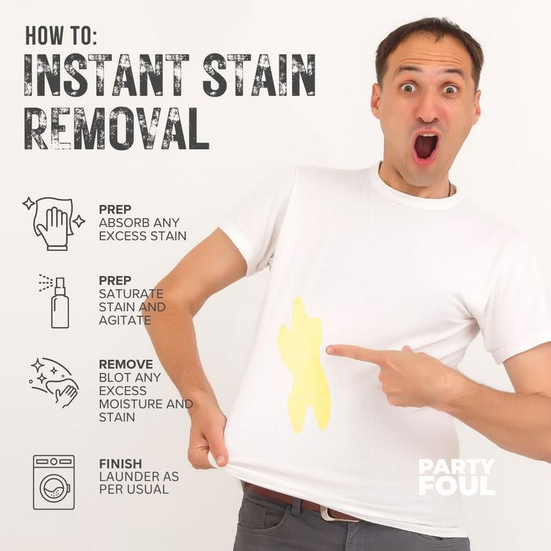 8oz Wine Stain Out Spray - Plant Based Red Wine Stain Remover for Clothes, Carpets, & Couches