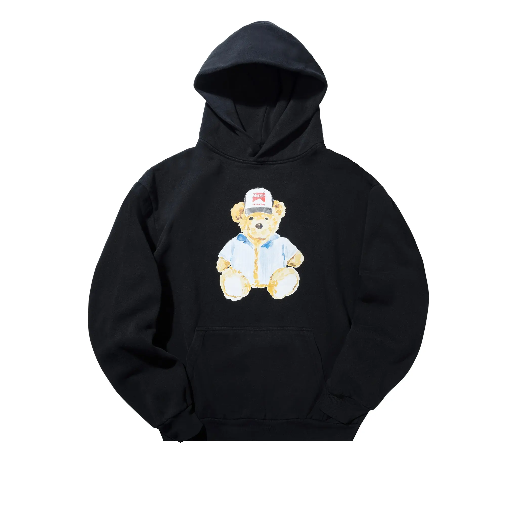 WATERCOLOR TEDDY HOODIE