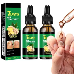 Ginger Nail Treatment Nail Support Nail Care,7days Nail Treatment,Ginger Nail Growth Serum,Ginger Cuticle Care Oil for Nails,Cuticle Serum for Nails