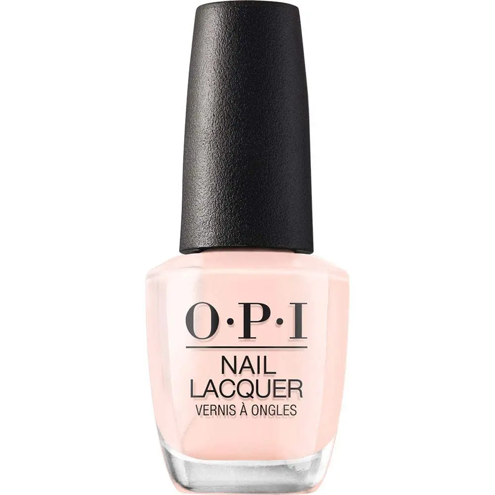 OPI Classic Nail Lacquer (Bubble Bath NLS86) - Nude & Brown Shades, Crème/Shimmer/Glitter Finishes, Chip-Resistant, Fast-Drying, Streak-Free, Smooth Formula, Butyl Acetate, Nail Art, Daily Wear, 0.5 Fl Oz
