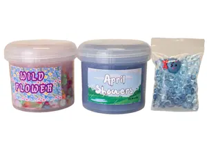 April Showers/Wildflowers DUO Slime set
