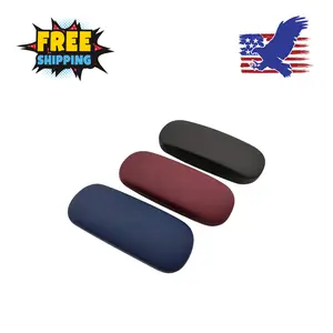 3 Pack Unisex Hard Shell Eyeglasses Protector Cases