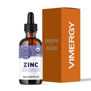 VIMERGY USDA Organic Zinc, 60ml Liquid