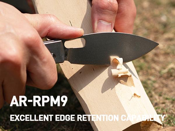 CJRB Sasaya Camping Tool Knife with 3.5'' AR-RPM9 Steel Blade, Survival Gear Knfie with Wood Handle for Men Women Camping Hiking and Survival Equipment Set CJRB Sasaya Camping Tool Knife with 3.5'' AR-RPM9 Steel Blade, Survival Gear Knfie with Wood Handle for Men Women Camping Hiking and Survival Equipment Set