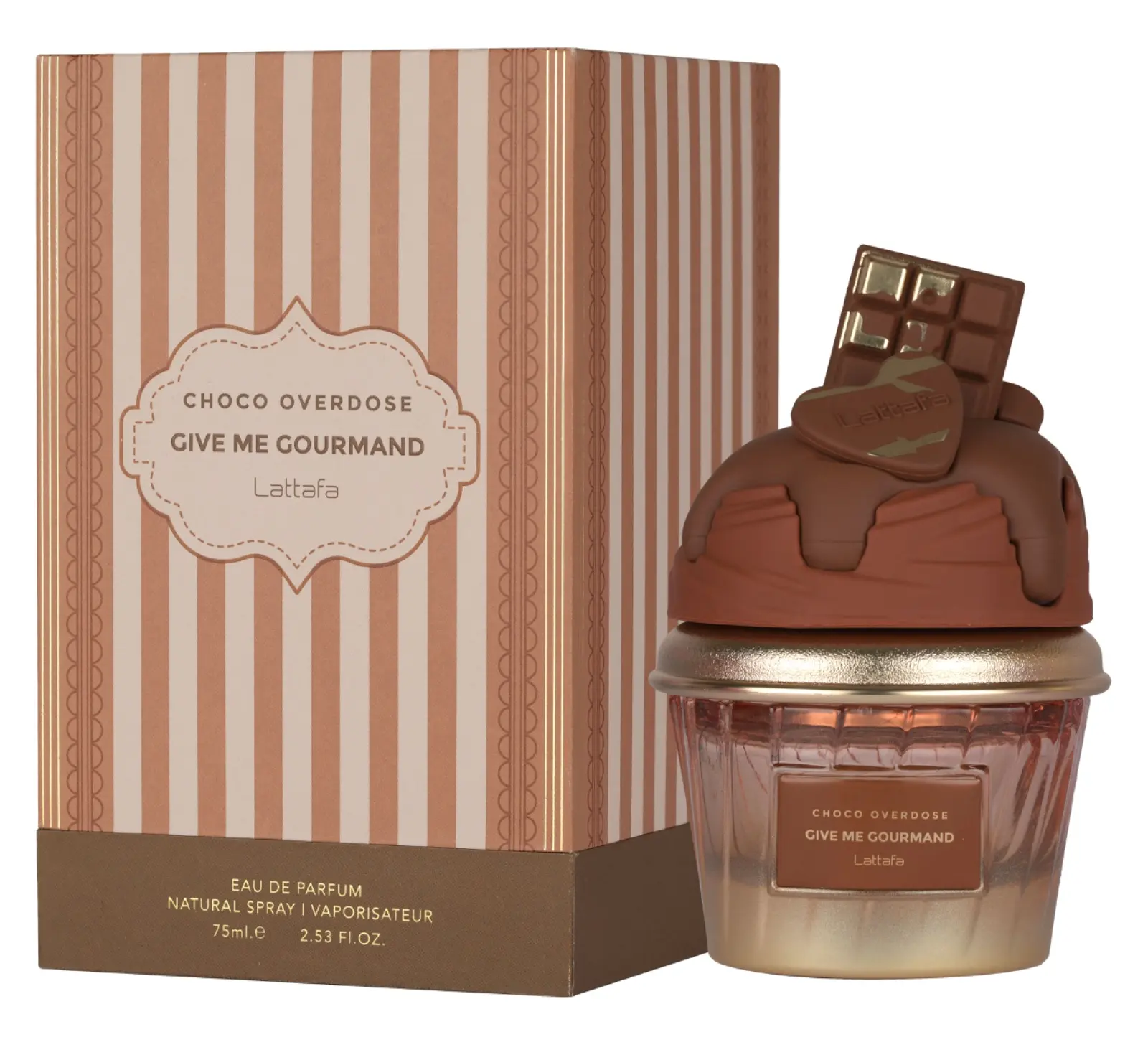 Lattafa Choco Overdose Give me Gourmand Collection EDP 75ml Spray