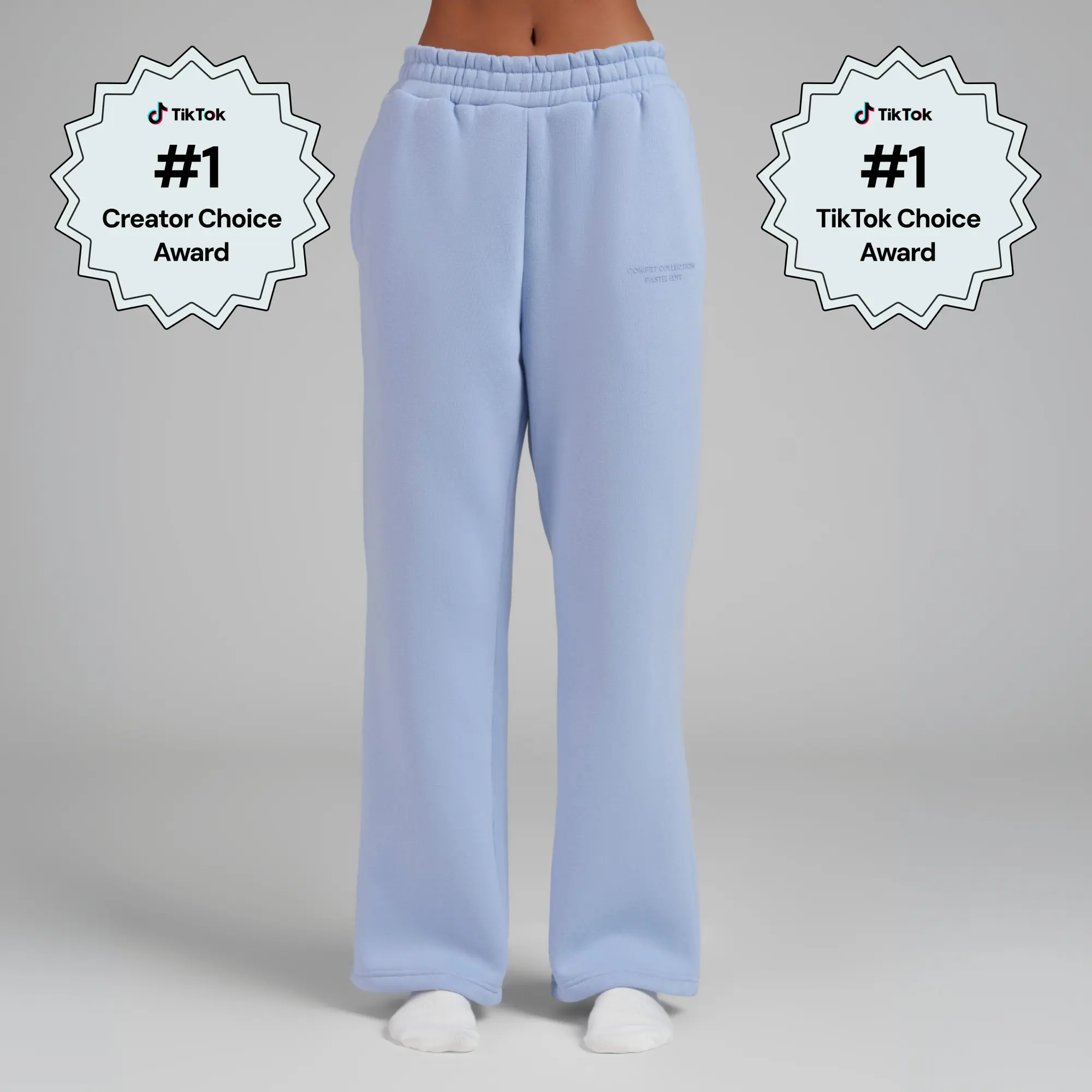 Comfrt | Pastel Straight Leg Sweatpants | Relaxed Fit Buttery Soft Pastel Sweatpants Hoodie Bottom Oversized