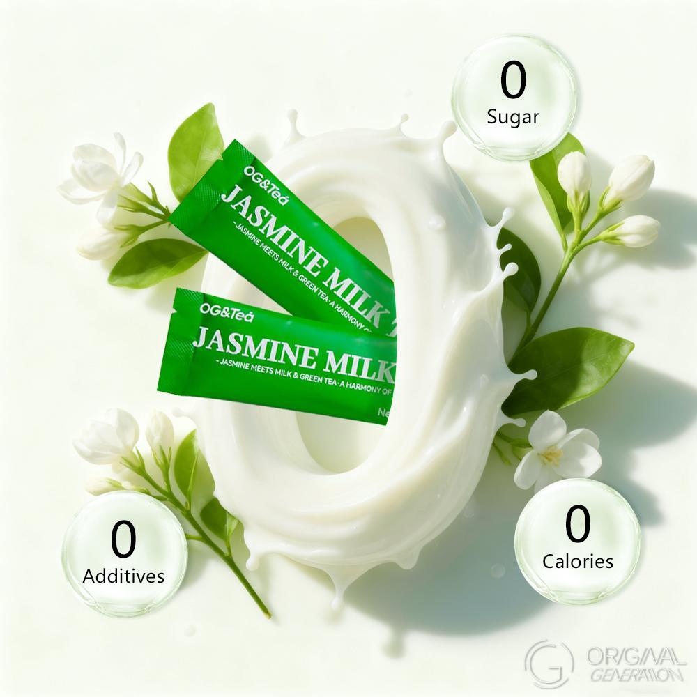 BOGO Jasmine/Osmanthus Milk Tea With Forest Thermos 2 Cartons220g×2,(22g×10packs)×2, With Summer Jasmine Milk Powder From New Zealand Green Tea Powder BOGO Jasmine/Osmanthus Milk Tea With Forest Thermos 2 Cartons220g×2,(22g×10packs)×2, With Summer Jasmine Milk Powder From New Zealand Green Tea Powder