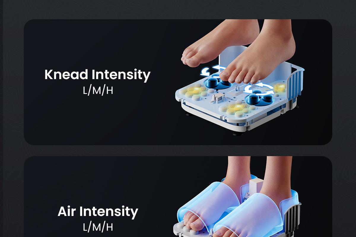 RENPHO Shiatsu Foot Massager with Heat, Air Compression for Circulation, Spring Glow Up Foot Massager Machine for Plantar Fasciitis Gift Choice for Man Women Size Up to 11 RENPHO Shiatsu Foot Massager with Heat, Air Compression for Circulation, Spring Glow Up Foot Massager Machine for Plantar Fasciitis Gift Choice for Man Women Size Up to 11