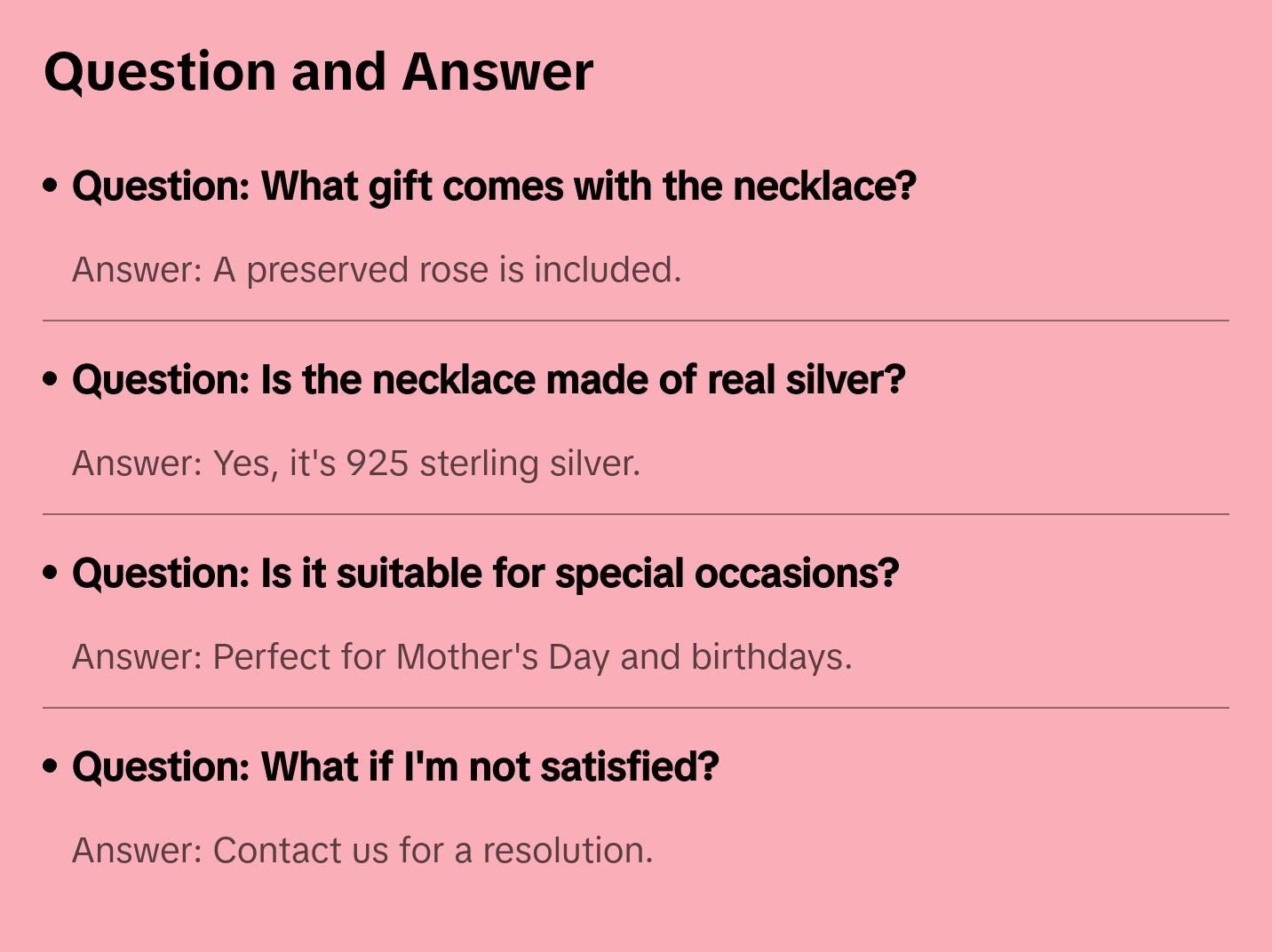 IDFALKFD Preserved Rose Gifts Set includes 925 Sterling Silver Necklace with Heart and Mom Jewelry Design, Mothers Day Birthday Christmas Valentines Gifts for Mom from Daughter and Son