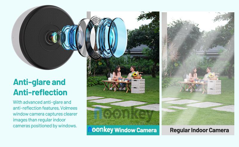 4K HD Wireless Window Camera, 5GHz&2.4GHz WiFi Indoor Cameras for Home Security Al Color Night Vision,Person,Pet,Vehicle & Motion Detection,24/7 Recording,Easy & Quick Install 4K HD Wireless Window Camera, 5GHz&2.4GHz WiFi Indoor Cameras for Home Security Al Color Night Vision,Person,Pet,Vehicle & Motion Detection,24/7 Recording,Easy & Quick Install