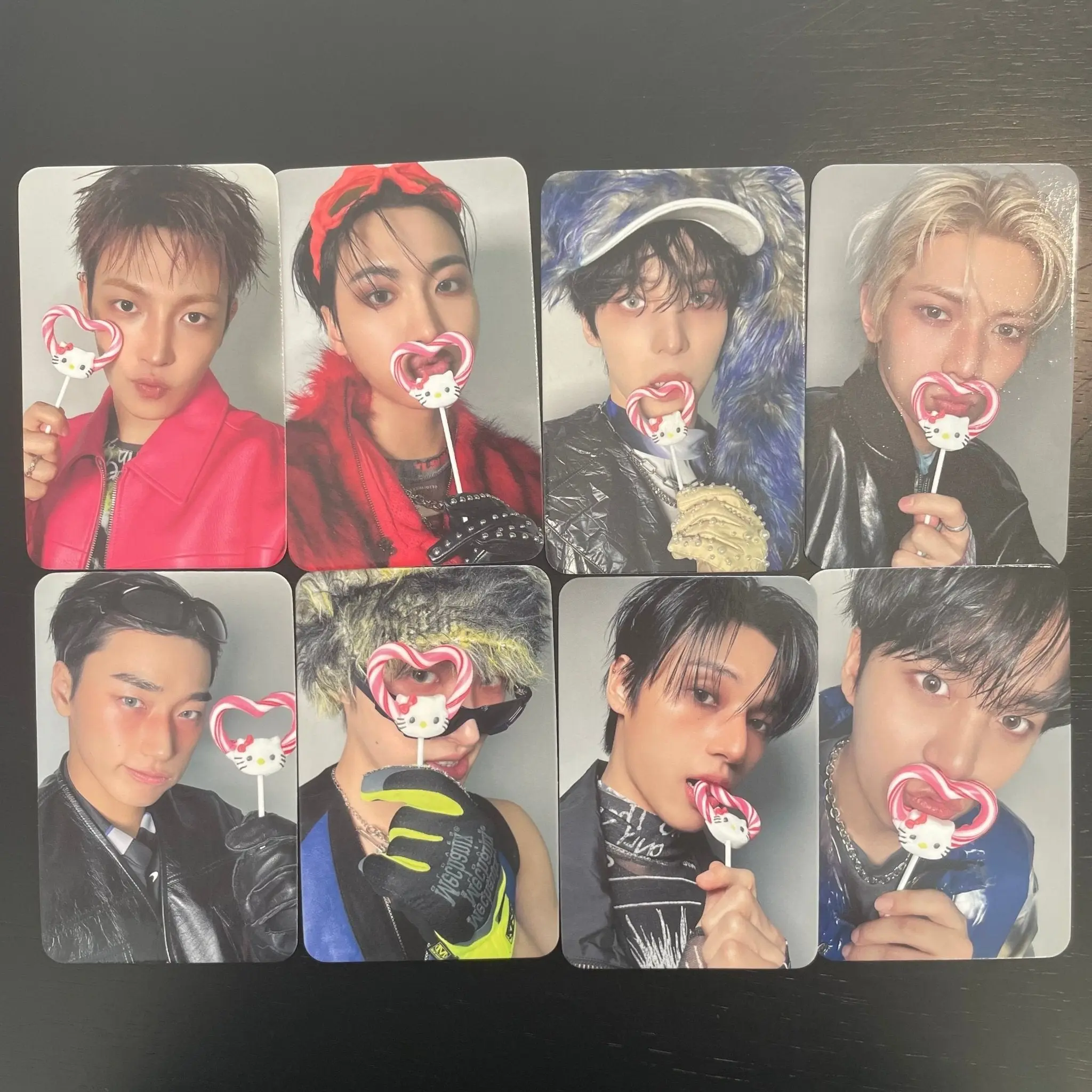 ATEEZ - GOLDEN HOUR: Part.5 Cat Heart Candy POB Photocard, Non-Sports Trading Card, Collector Item Photocards