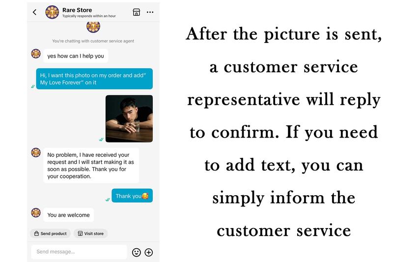 PERSONALIZED Doormat - 3 Size Avaliable - Custom Front Door Welcome Doormat - Support Pictures or Text - Gift Idea for Housewarming New Year Thanksgiving Day - 40cm*60cm